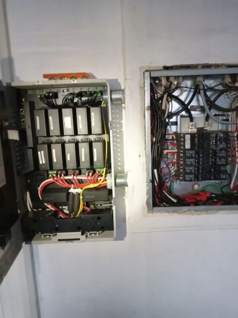 Electrical panel upgrade completed for Landscape Lighting Installation in Brandenburg